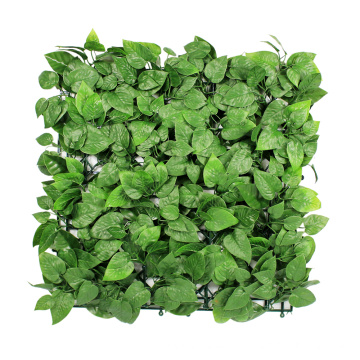 12 peças 50x50 cm barato vertical verde plástico artificial hedge deixa parede